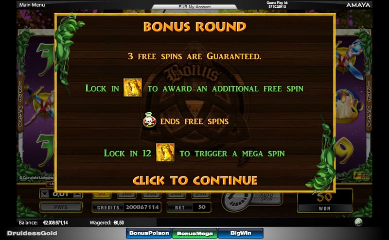 Bonus Games